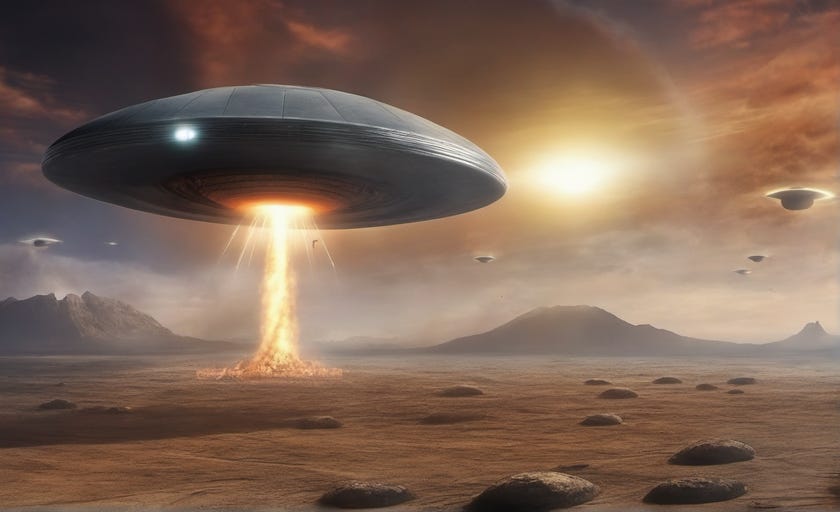 UFOs from Inner Earth on a Mission to Stop Nuclear Armageddon