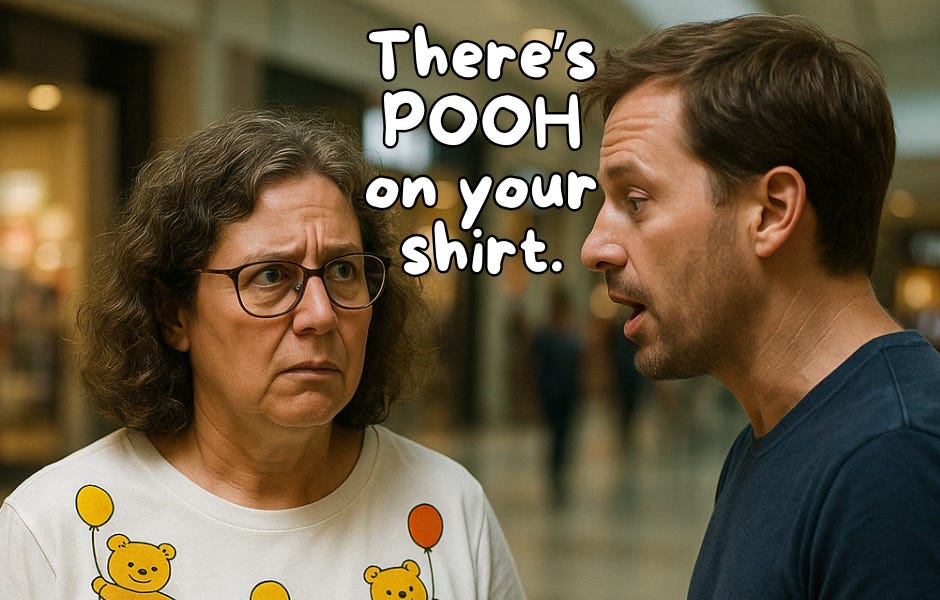 💩 There's poo on your shirt - by Tom J Curtis