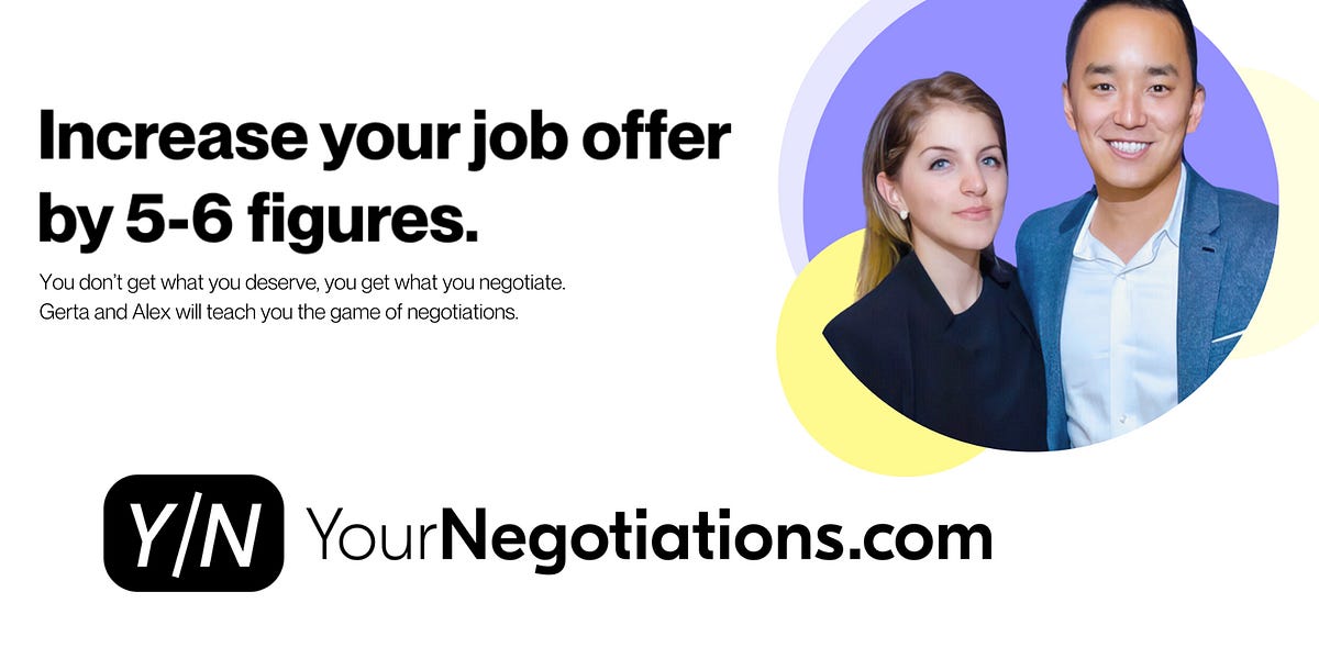 How to Win Your Salary Negotiation - by Gerta Malaj