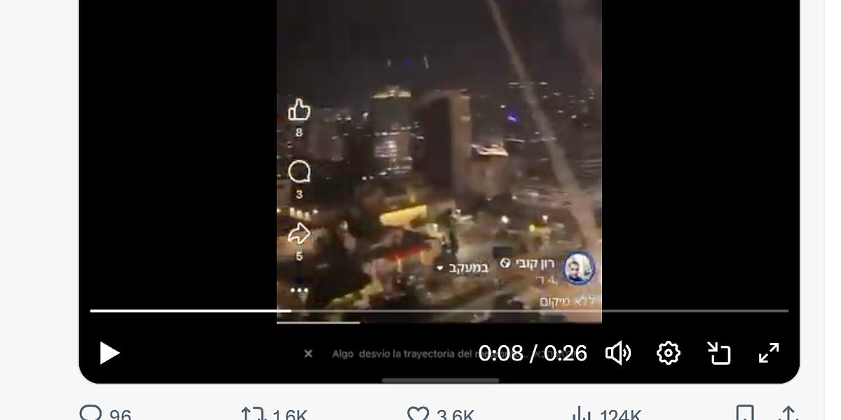 Surreal Scenes As Iran And Houthi's Bombard Tel Aviv With Hypersonic Missiles, And Israel Fires Back, From Densely Populated Areas; Sirens Activated Across Israel&mdash;Did US Plan Attack With Israel?