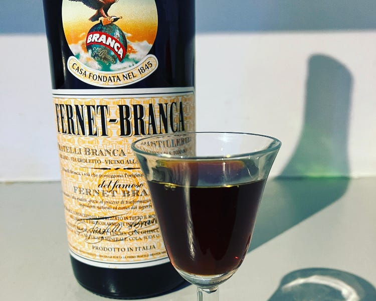 Fernet Branca Digestive Bitters (Italy)