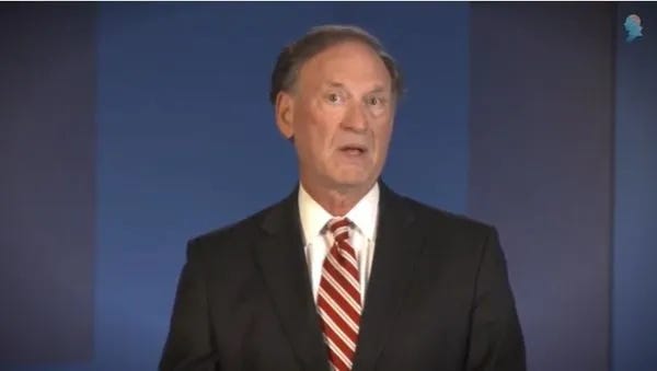 Justice Alito Is Going To Need His Pacifier And His Blankie Again