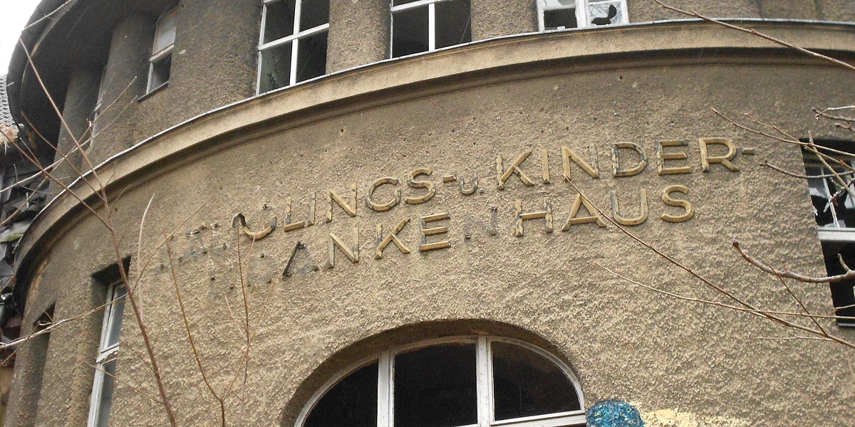 Kinderkrankenhaus Weißensee, Hansastraße, Berlin...