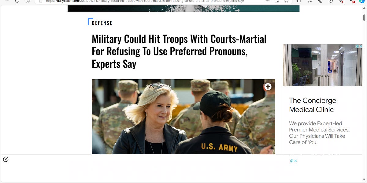 US Military service members could conceivably be court martialed for