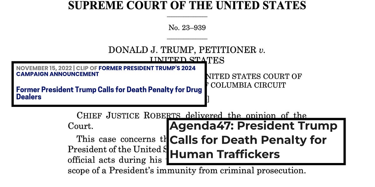 Donald, death, and immunity by Chris Geidner Law Dork