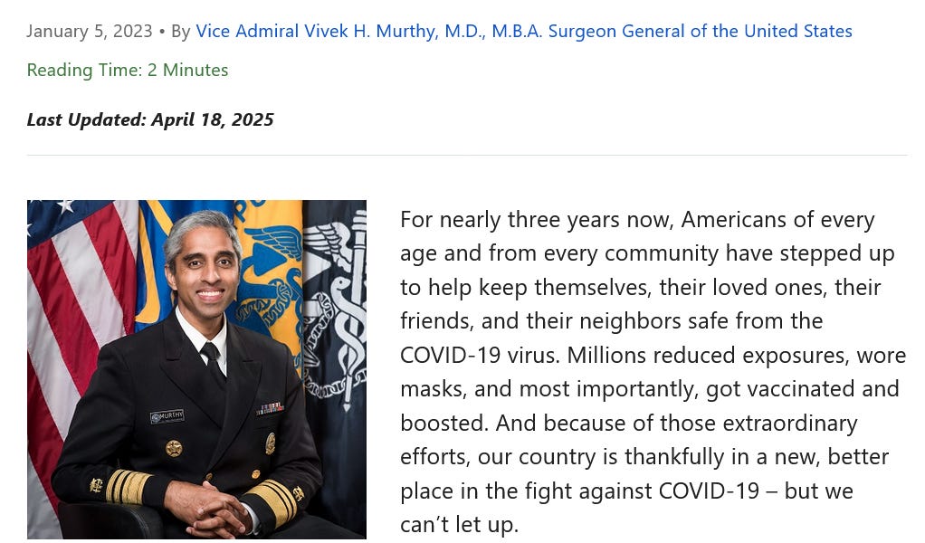 Do We Even Need A Surgeon General?