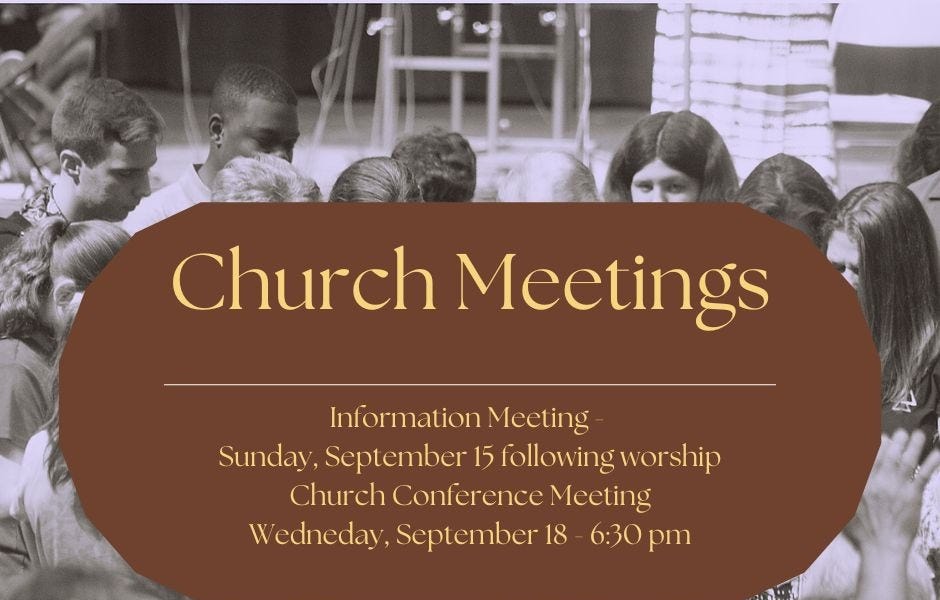 Church Meetings by Chris Everson
