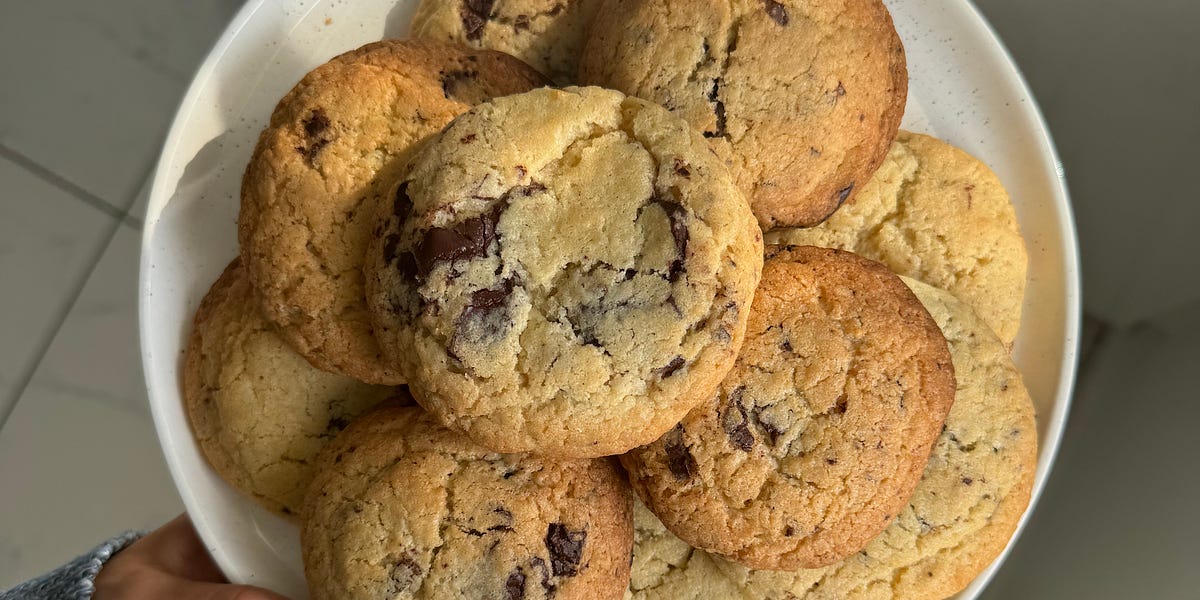 Chocolate chip cookies Anna Wilson