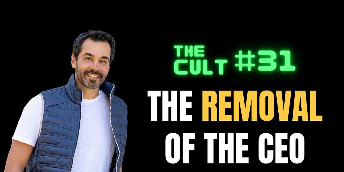 The Cult, Episode 31: I'm quoted in the New Yorker discussing the removal of the CEO of FAIR