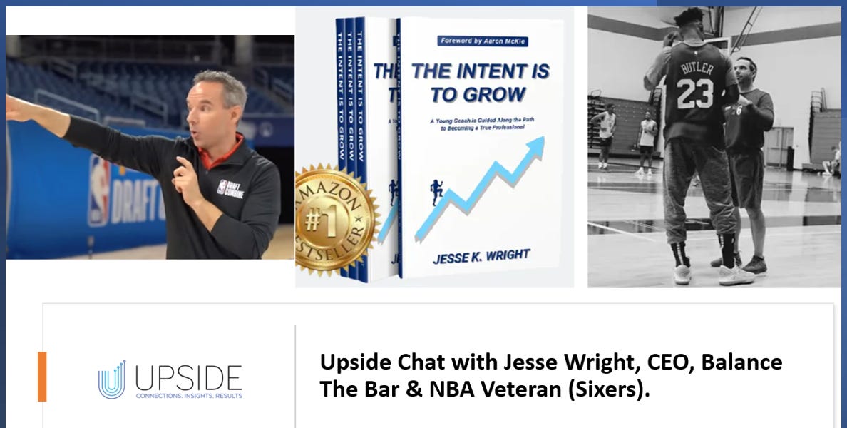 Jesse Wright, CEO, Balance the Bar, NBA Veteran (Sixers) on ...