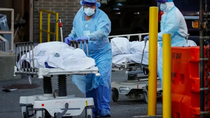 Britische Regierungsdaten zeigen 16-mal mehr Todesfälle bei geimpften Personen, während ein "Tsunami des Todes" über die Nation hinwegfegt
