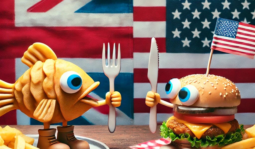 What's the biggest difference between the US and UK?