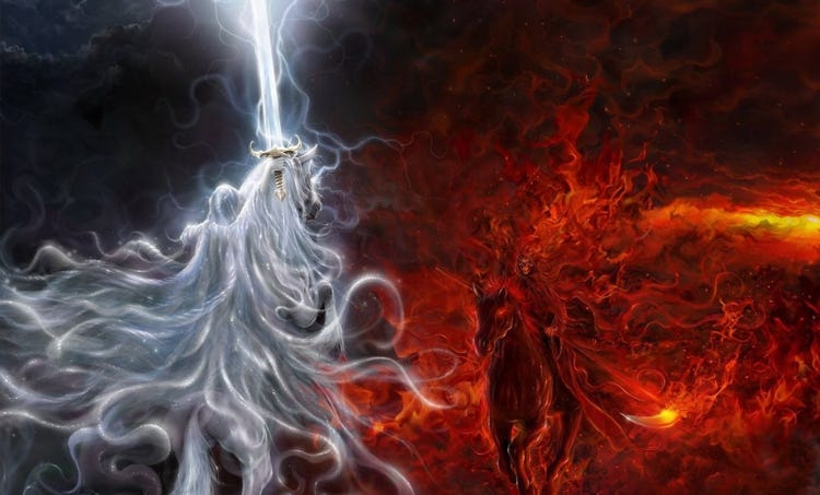 God vs Satan