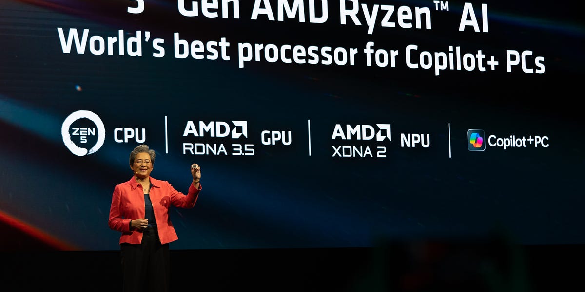 تقدم AMD وحدات المعالجة المركزية من سلسلة Ryzen AI 300 مع 50 TOP من طاقة الذكاء الاصطناعي