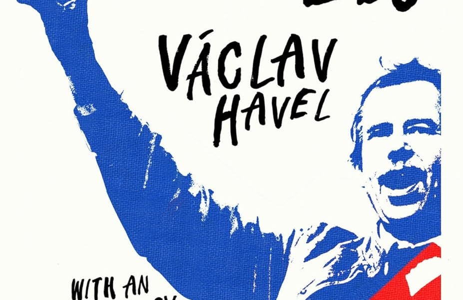 Book cover featuring Václav Havel and The Power of the Powerless