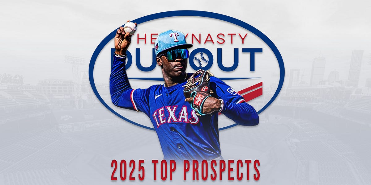Shortstop Prospect Rankings for 2025 Dynasty Fantasy Baseball