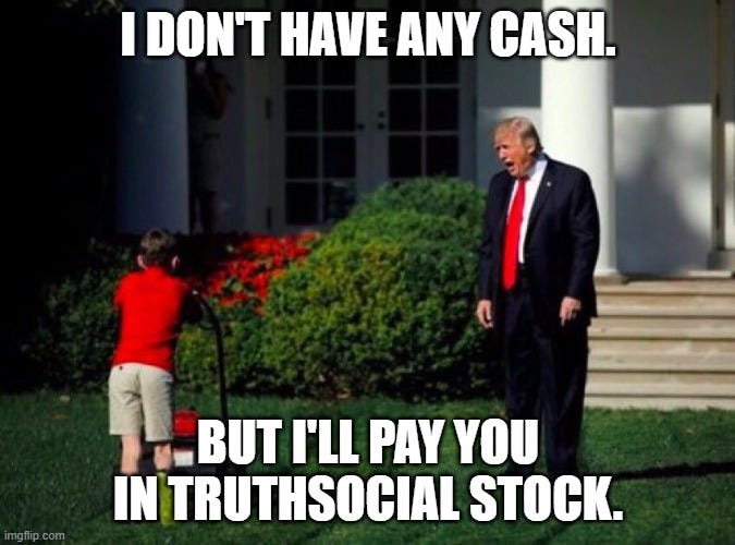 Trump’s Stupid Overvalued Stock Crashes, Will Keep Crashing, Is Stupid Trump’s Stupid Overvalued Stock Crashes, Will Keep Crashing, Is Stupid
