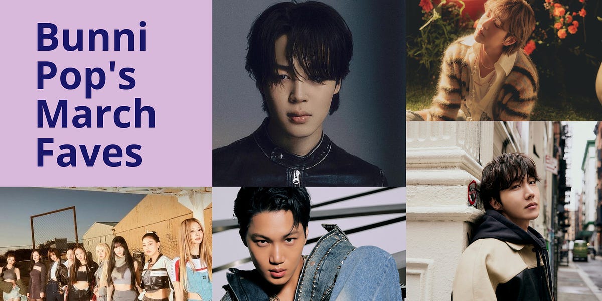 Bunni Pop's March favourites: Featuring Jimin, Kai, Seventeen's