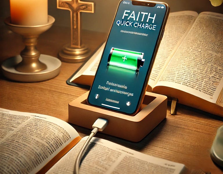 Quick Charge Your Faith - Flame On! - by Greg Williams