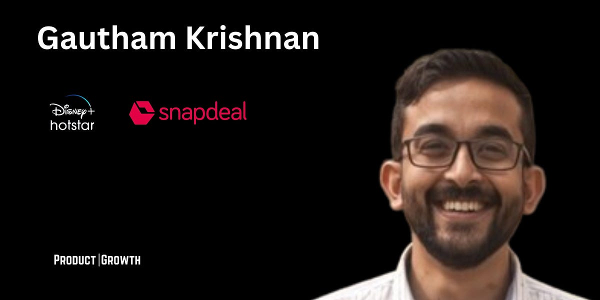 Product Strategy Masterclass by Gautham Krishnan, Product Leader ...