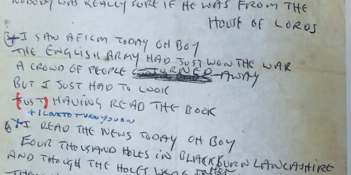 The Beatles' Notes: 3 Ways to Write a Song - Vimarsana News