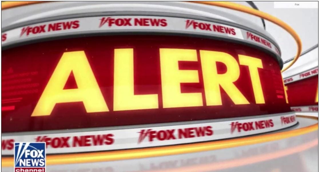 Breaking: Fox News Alert