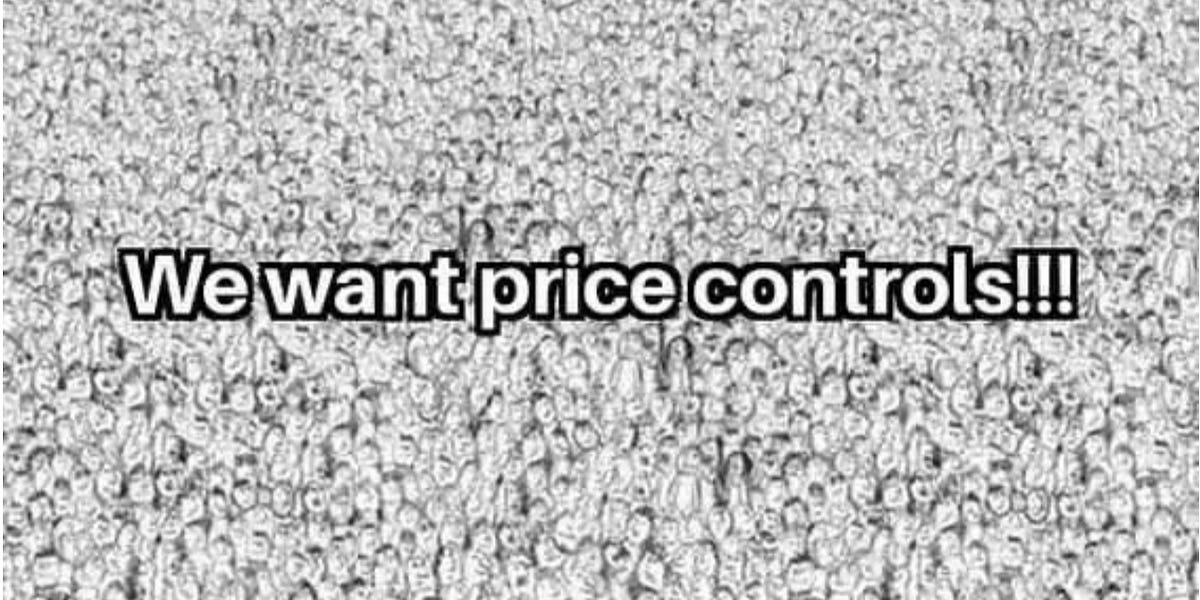 price gouging is a nonsense narrative