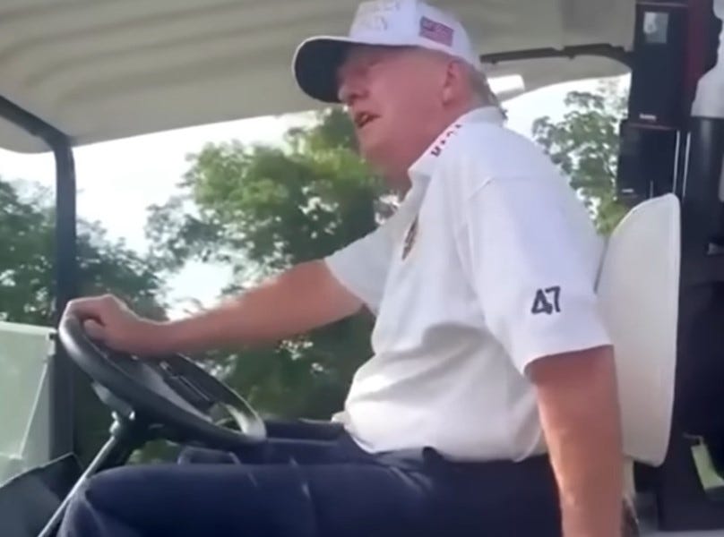 Trump Spent Practically  Million On Golf Whereas Firing Disabled Vets