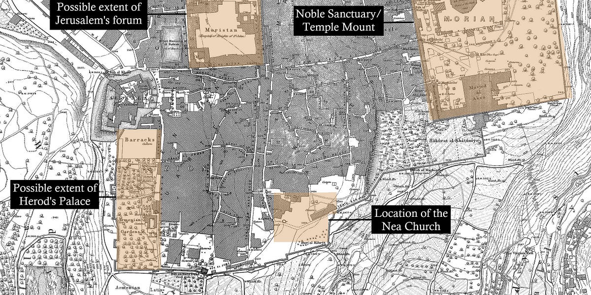 ancient jerusalem topography around