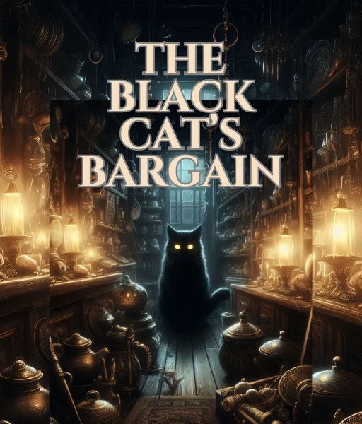 “The Black Cat's Bargain” — A Chilling New Tale of Supernatural Horror