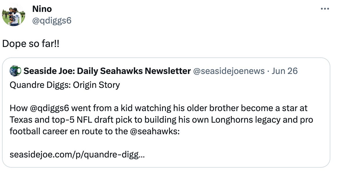 Seahawks 2023 draft: My Takes - Seaside Joe