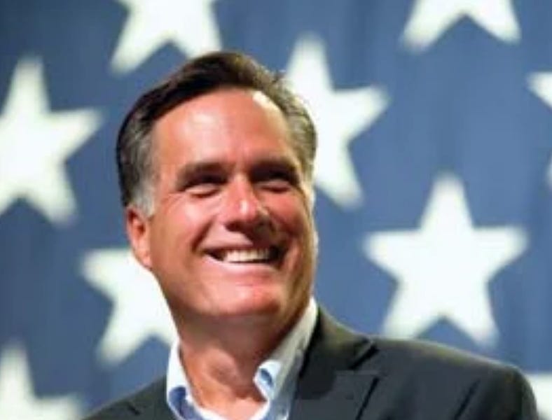 Mitt Romney, get in the game, which isn’t a game at all