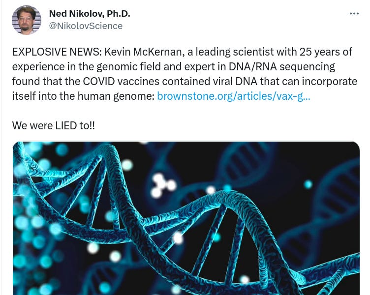 EXPLOSIVE NEWS: COVID Vaccines Contained Viral DNA That Can Incorporate Itself Into the Human Genome