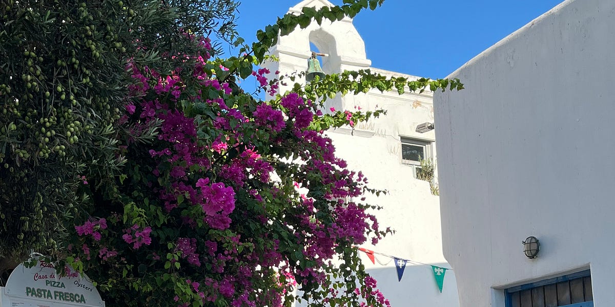 Chalk and cheese in the Cyclades by Marco & Sabrina