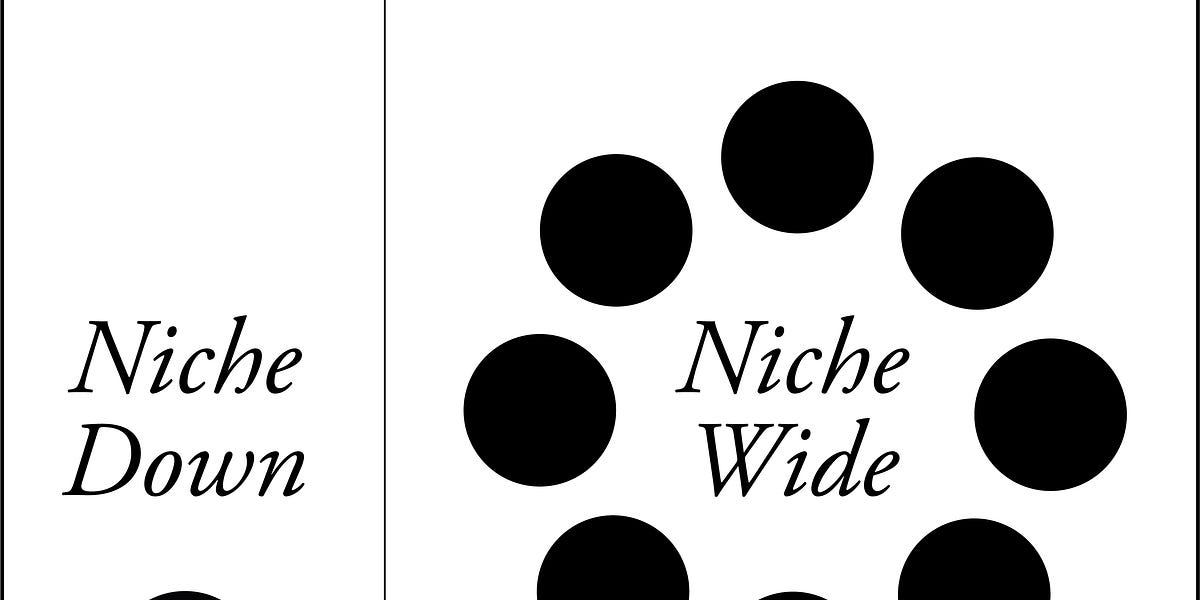 Struggling to Niche Down? Try Niching Wide.