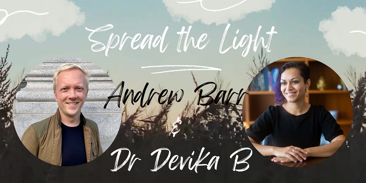 Spread the light: Andrew Barr's journey with OCD - Ask Dr Devika B