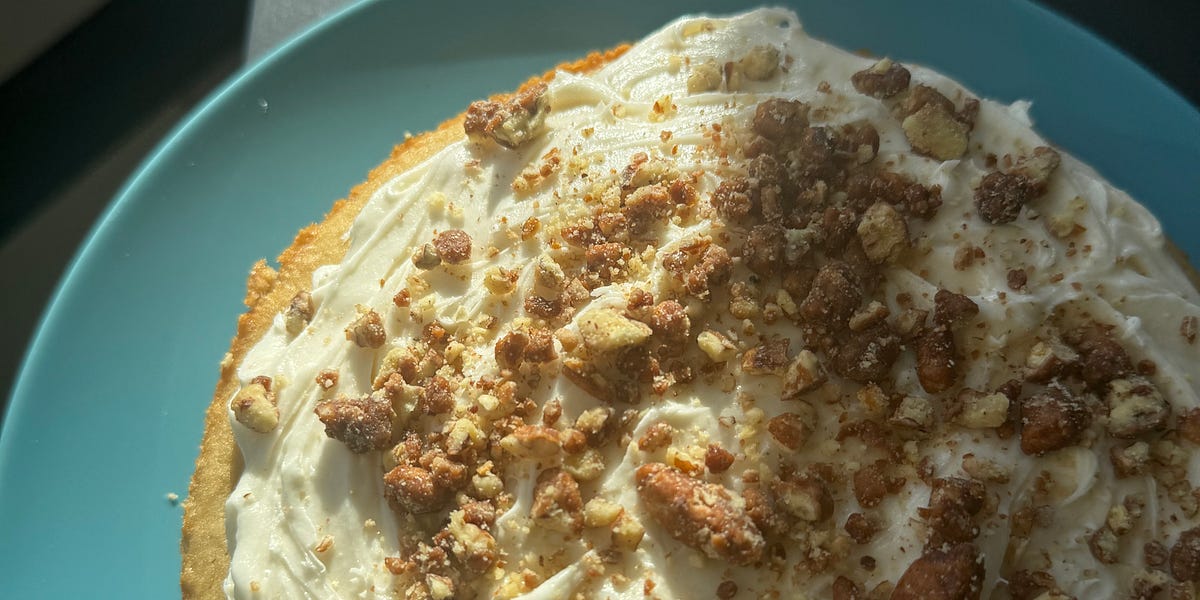 Brown Sugar Snack Cake with Cream Cheese Frosting