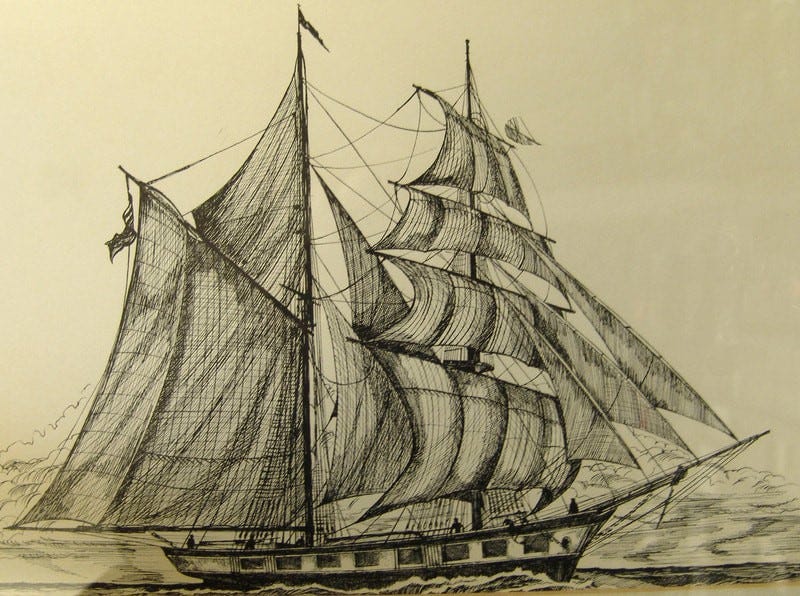 The Dead Ship of Harpswell