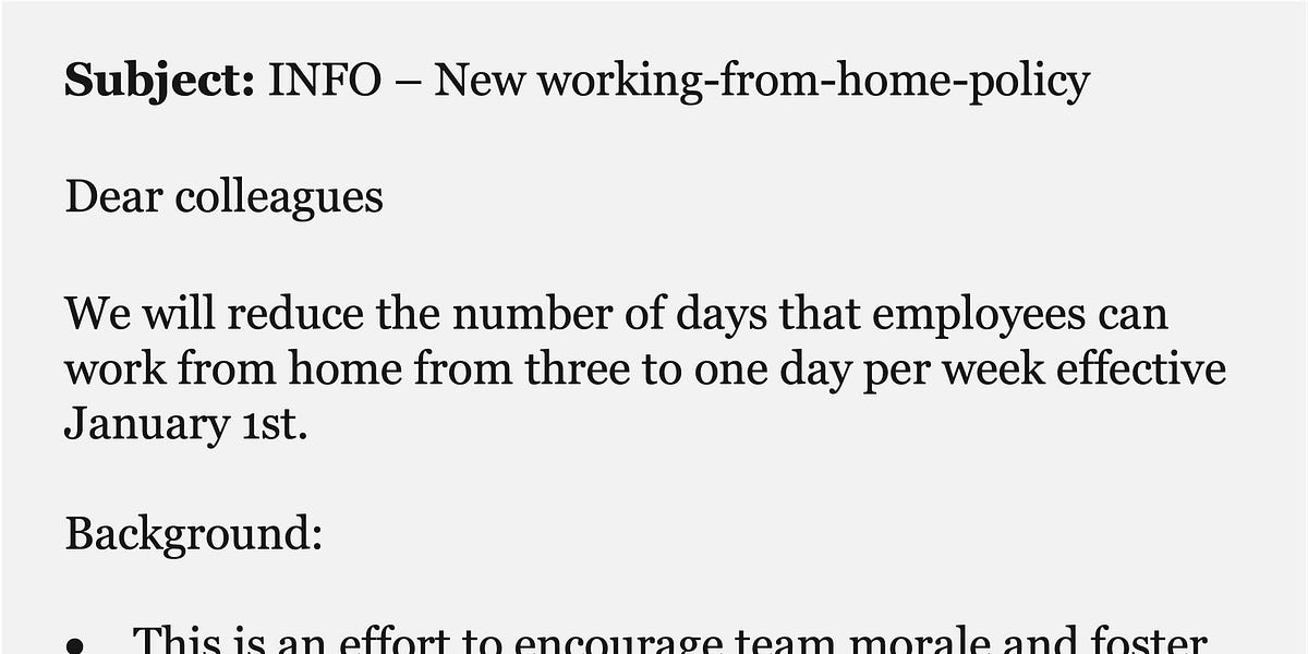 Usmc Email Example A Military Approach On How To Write Effective Emails That Will Be Read ...