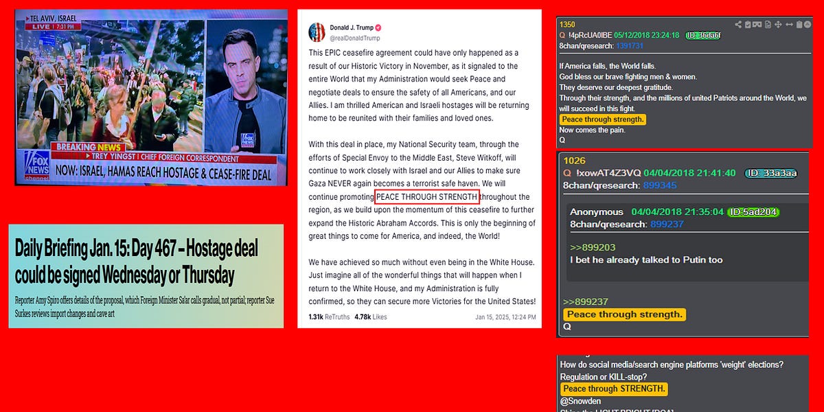 PEACE THROUGH STRENGHTH