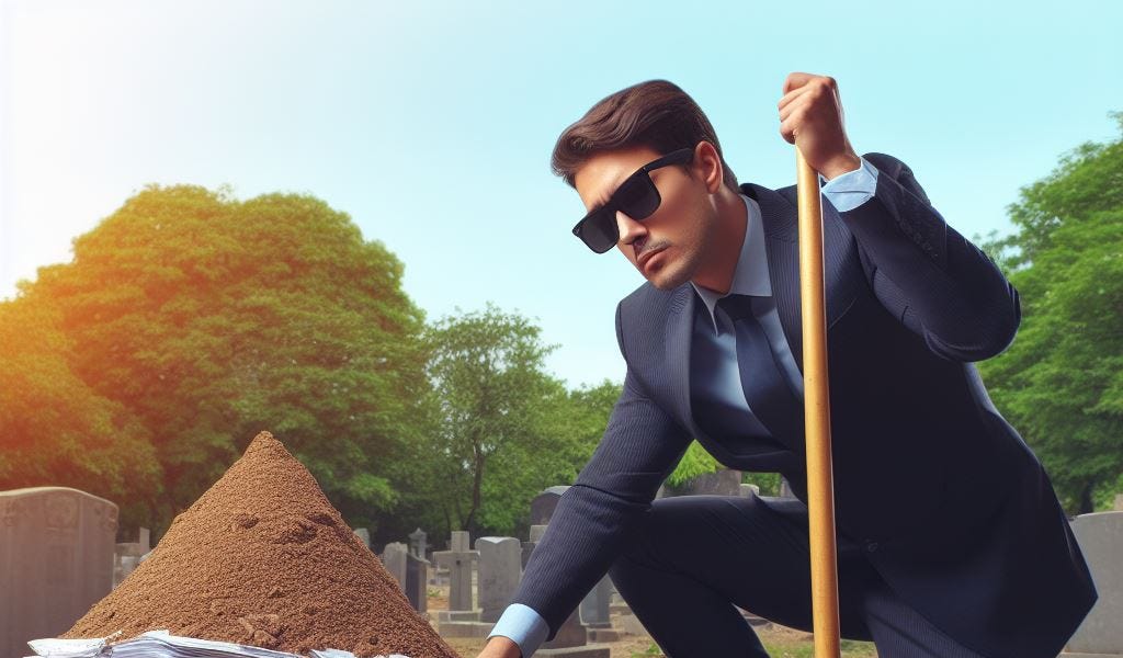 Data Burial Experts and Their Tricks