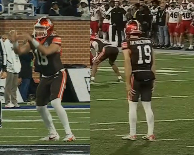 How to disguise your quarterback as your punter