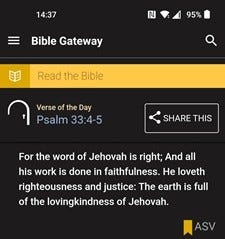Be Thou My Vision — What’s Up With Bible Gateway?