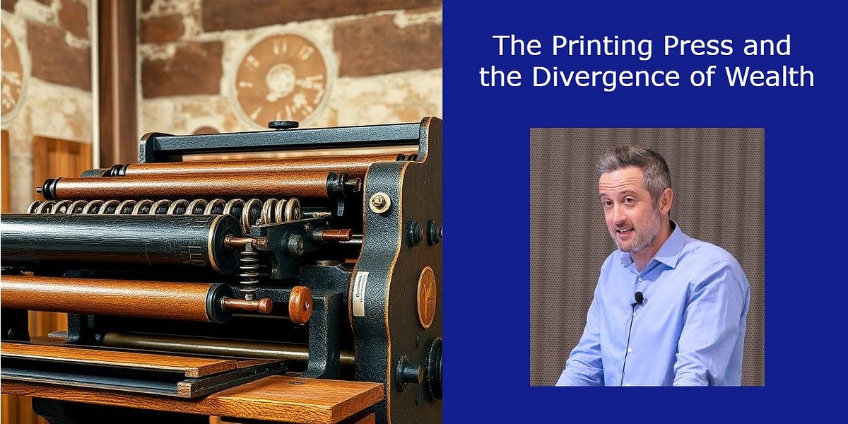 Forbidden Pages The Printing Press and the Divergence of Wealth