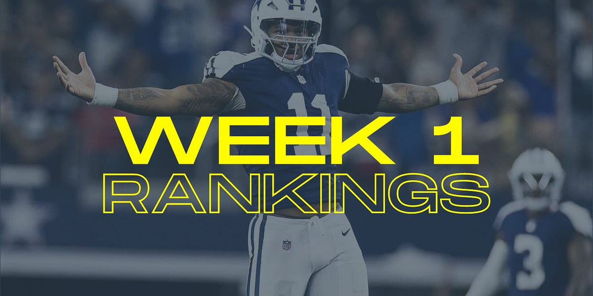 Week 1 IDP Rankings - by Jase Abbey - The IDP Show