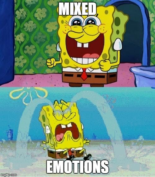 Can you feel competing emotions & still do what you want?