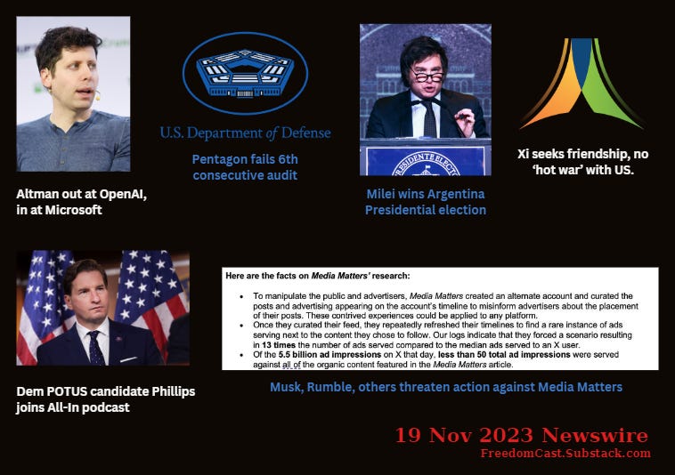 Stories We're Following - 19 Nov 2023