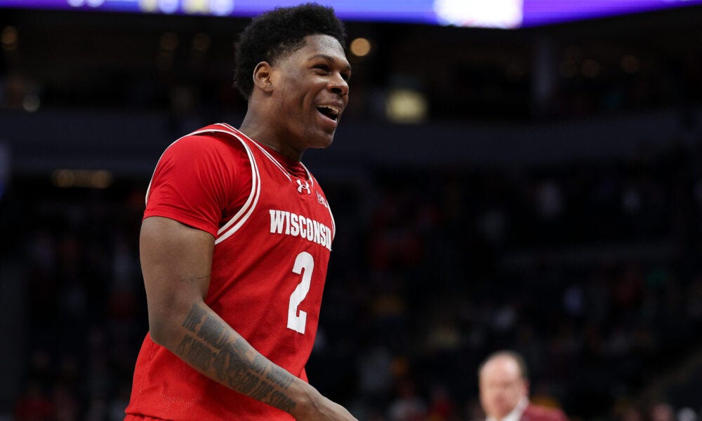 Wisconsin Guard AJ Storr Declares for 2024 NBA Draft without an Agent