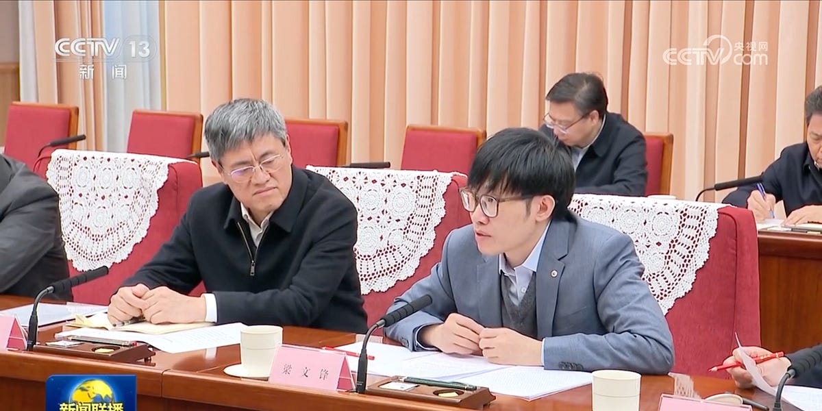 DeepSeek Founder Becomes a Guest of China’s Premier, on the Same Day of the R1 Model Launch