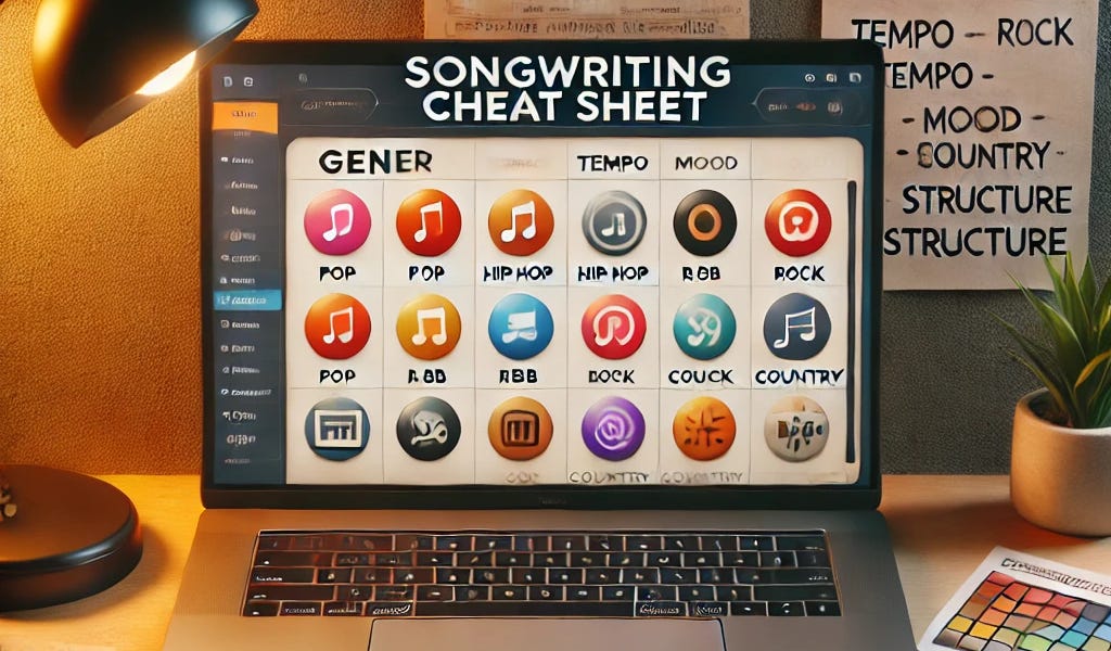 Cheat Sheet How to Write Song Prompts for Suno AI